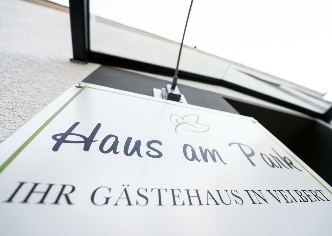 Haus Am Park - Ihr Gaestehaus In フェルバート エクステリア 写真